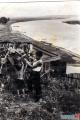 1963г Река Кама снято с Тихих гор, вдали остров 